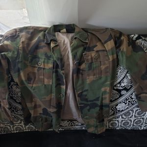 Boys Camo Jacket